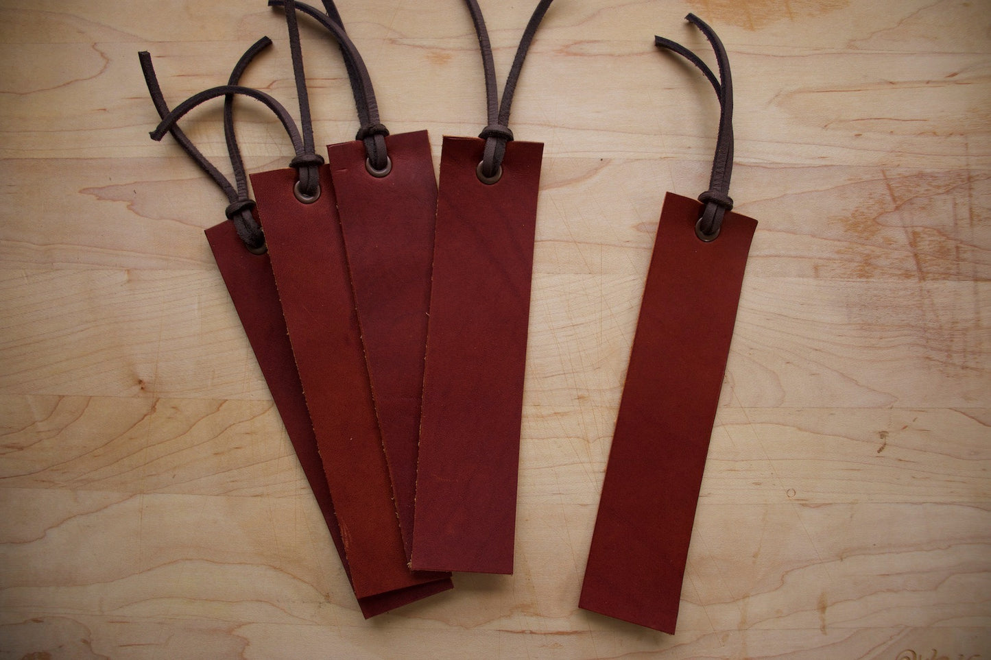 Leather Bookmark